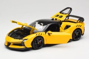 Ferrari SF90 XX Stradale Giallo Modena Bburago 1:18 18-16020Y Metal - imaginea 2 din 8