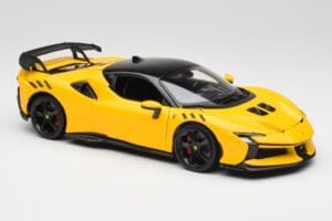 Ferrari SF90 XX Stradale Giallo Modena Bburago 1:18 18-16020Y Metal - imaginea 6 din 8