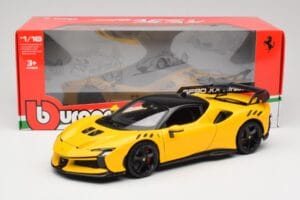 Ferrari SF90 XX Stradale Giallo Modena Bburago 1:18 18-16020Y Metal - imaginea 8 din 8