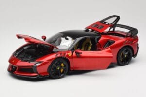 Ferrari SF90 XX Stradale Magma Red Bburago 1:18 18-16020R Metal - imaginea 2 din 8