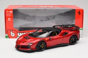 Ferrari SF90 XX Stradale Magma Red Bburago 1:18 18-16020R Metal - imaginea 8 din 8