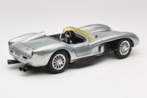 Ferrari Testa Rossa Chrome Silver Hot Wheels 1:18 25737 Metal - imaginea 3 din 8