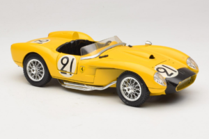 Ferrari 250 Testa Rossa #91 Galben Ediție Limitată Bburago 1:18 3007-Y1 Metal - imaginea 6 din 8