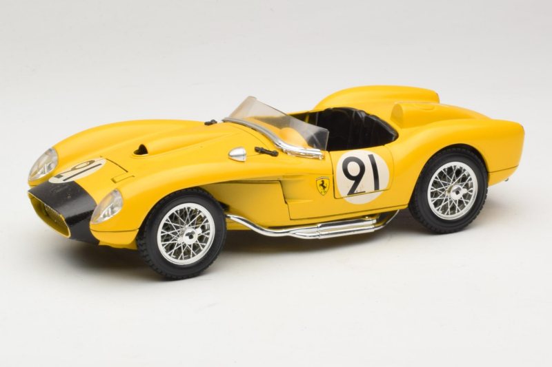 Ferrari 250 Testa Rossa #91 Galben Ediție Limitată Bburago 1:18 3007-Y1 Metal