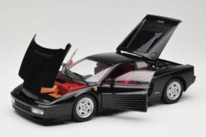 Ferrari Testarossa Negru Kyosho 1:18 08425BK Metal - imaginea 2 din 8