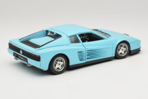 Ferrari Testarossa Borsenmodell 1997 Ediție Limitată Albastru Bburago 1:18 B002 Metal - imaginea 3 din 8