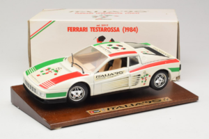 Ferrari Testarossa Italia 90 Alb Bburago 1:18 3059-W1 Metal - imaginea 8 din 8