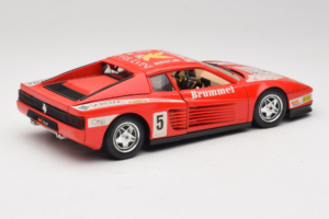 Ferrari Testarossa Brummel #5 Roșu 1984 Bburago 1:18 3004-P1 Metal - imaginea 3 din 8