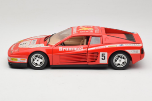 Ferrari Testarossa Brummel #5 Roșu 1984 Bburago 1:18 3004-P1 Metal - imaginea 4 din 8