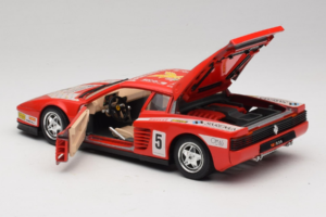 Ferrari Testarossa Brummel #5 Roșu 1984 Bburago 1:18 3004-P1 Metal - imaginea 5 din 8