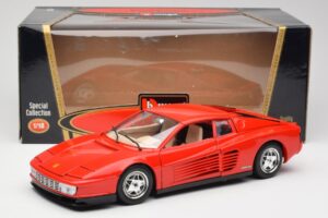 Ferrari Testarossa Roșu Bburago 1:18 3019 Metal - imaginea 8 din 8