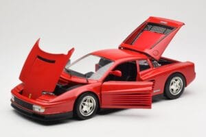 Ferrari Testarossa Roșu Hot Wheels 1:18 23918 Metal - imaginea 2 din 8