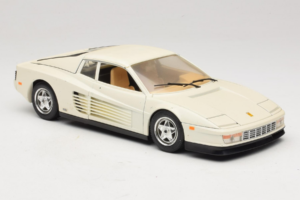 Ferrari Testarossa Alb Bburago 1:18 3019-W1 Metal - imaginea 6 din 8