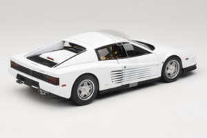 Ferrari Testarossa Alb Miami Vice Hot Wheels 1:18 P9904 Metal - imaginea 2 din 6