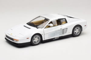 Ferrari Testarossa Alb Miami Vice Hot Wheels 1:18 P9904 Metal