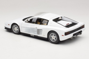 Ferrari Testarossa Alb Miami Vice Hot Wheels 1:18 P9904 Metal - imaginea 5 din 6