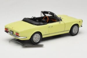 Fiat 124 Spider BS1 Galben Sun Star 1:18 4921 Metal - imaginea 3 din 8