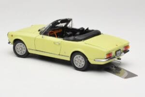 Fiat 124 Spider BS1 Galben Sun Star 1:18 4921 Metal - imaginea 7 din 8