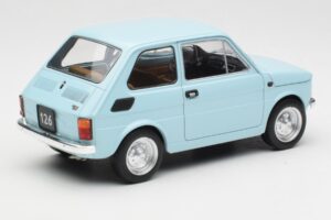Fiat 126 Albastru Deschis MCG 1:18 MCG18415 Metal - imaginea 2 din 6
