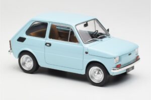 Fiat 126 Albastru Deschis MCG 1:18 MCG18415 Metal - imaginea 4 din 6