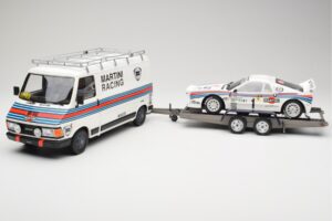 Fiat 242 & Lancia 037 Group B #1 W. Rohrl / C. Geistdorfer Rally Monte Carlo 1983 Otto 1:18 OT360 Rășină - imaginea 7 din 7