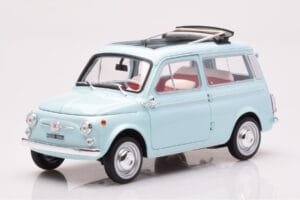 Fiat 500 Giardiniera Acquamarina Albastru Norev 1:18 187742 Metal