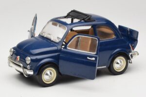 Fiat 500 L Albastru Bburago 1:18 3327 Metal - imaginea 2 din 8