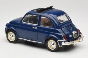 Fiat 500 L Albastru Bburago 1:18 3327 Metal - imaginea 7 din 8