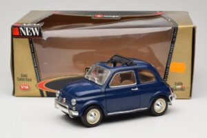 Fiat 500 L Albastru Bburago 1:18 3327 Metal - imaginea 8 din 8