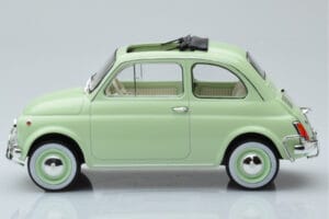 Fiat 500 L Verde Deschis Norev 1:18 187773 Metal - imaginea 3 din 6