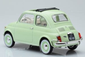 Fiat 500 L Verde Deschis Norev 1:18 187773 Metal - imaginea 5 din 6
