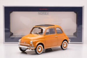 Fiat 500 L Pasitano Galben Norev 1:18 187775 Metal - imaginea 6 din 6