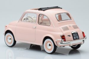 Fiat 500 L Roz Special Birth Pack Norev 1:18 187774 Metal - imaginea 5 din 6