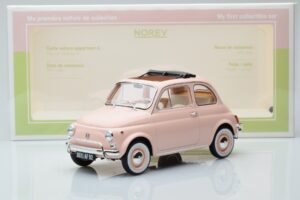 Fiat 500 L Roz Special Birth Pack Norev 1:18 187774 Metal - imaginea 6 din 6
