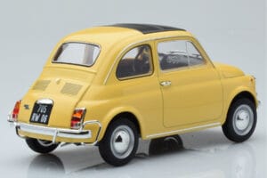Fiat 500 L Tahiti Galben Norev 1:18 187772 Metal - imaginea 2 din 6