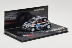 Fiat 500 #168 Engstler Motorsport Freke / Friberg / Naumann 24 Hours Nurburgring 2008 Minichamps 1:43 437081268 Metal - imaginea 2 din 4