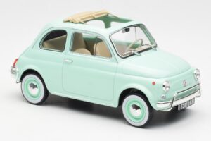 Fiat 500L Pastel Albastru Norev 1:18 187777 Metal - imaginea 4 din 6