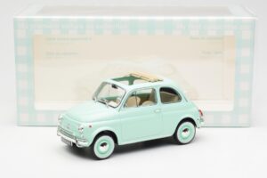 Fiat 500L Pastel Albastru Norev 1:18 187777 Metal - imaginea 6 din 6