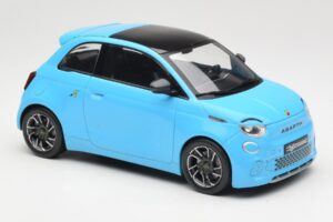 Abarth 500e Albastru IXO 1:18 MCG18499 Metal - imaginea 4 din 6