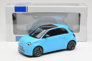 Abarth 500e Albastru IXO 1:18 MCG18499 Metal - imaginea 6 din 6