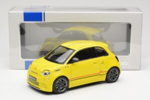 Abarth 500e Galben IXO 1:18 MCG18498 Metal - imaginea 6 din 6
