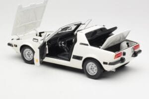 Fiat X1/9 Alb Minichamps 1:18 100121685 Metal - imaginea 5 din 8