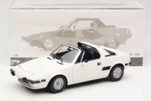 Fiat X1/9 Alb Minichamps 1:18 100121685 Metal - imaginea 8 din 8