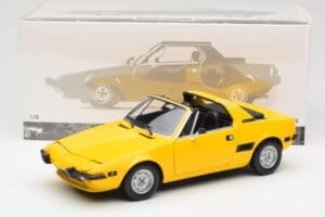 Fiat X1/9 Galben Minichamps 1:18 100121664 Metal - imaginea 8 din 8
