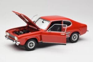 Ford Capri Mk1 1700 GT Roșu Minichamps 1:18 180089001 Metal - imaginea 2 din 8