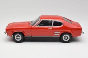 Ford Capri Mk1 1700 GT Roșu Minichamps 1:18 180089001 Metal - imaginea 4 din 8