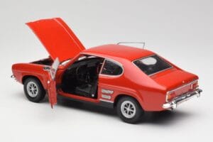 Ford Capri Mk1 1700 GT Roșu Minichamps 1:18 180089001 Metal - imaginea 5 din 8