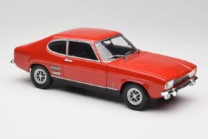 Ford Capri Mk1 1700 GT Roșu Minichamps 1:18 180089001 Metal - imaginea 6 din 8