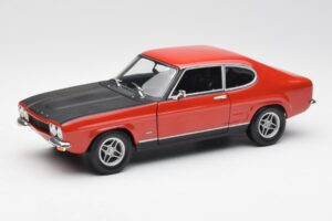 Ford Capri Mk1 2600 RS Roșu Negru Minichamps 1:18 180089071 Metal
