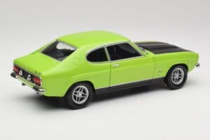 Ford Capri Mk1 RS 2600 Verde & Negru Minichamps 1:18 150089075 Metal - imaginea 3 din 8